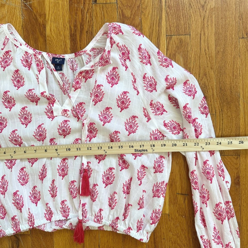 Roller Rabbit X Target Beach Lounge Pajama Set Cotton Paisley Boho Chic S/M - Picture 12 of 13